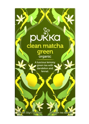 Pukka Clean Matcha Green 20 Tea sachets